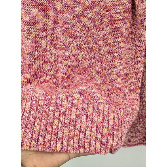 J.Crew Marled Cable Knit Sweater Women Size M Pullover Textured Soft Minimalis - Picture 10 of 10